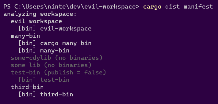 screenshot of the debug log, described below